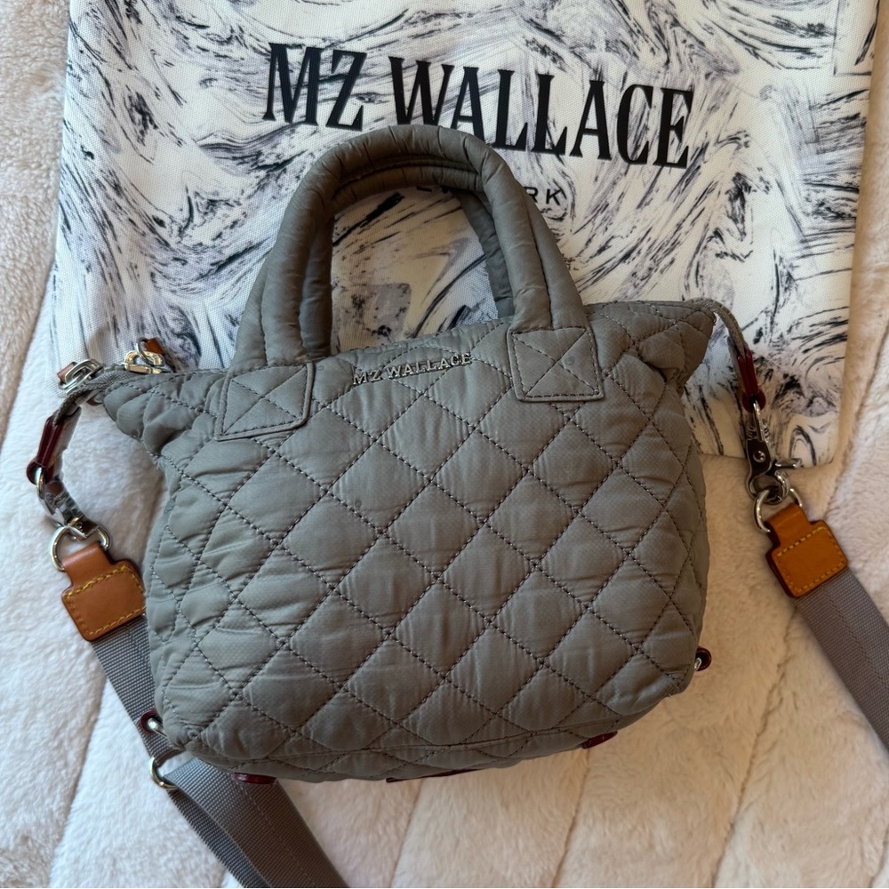 MZ Wallace Micro Sutton in light grey